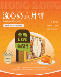 香港美心-流心奶黄月饼360g